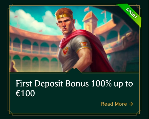 Casinia Online Casino: First deposit bonus