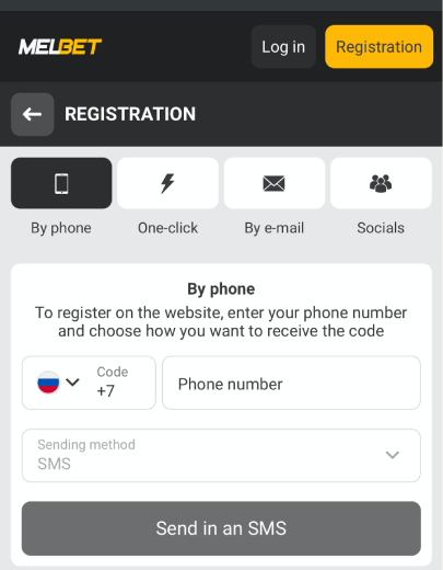 Melbet Online Casino: Registration